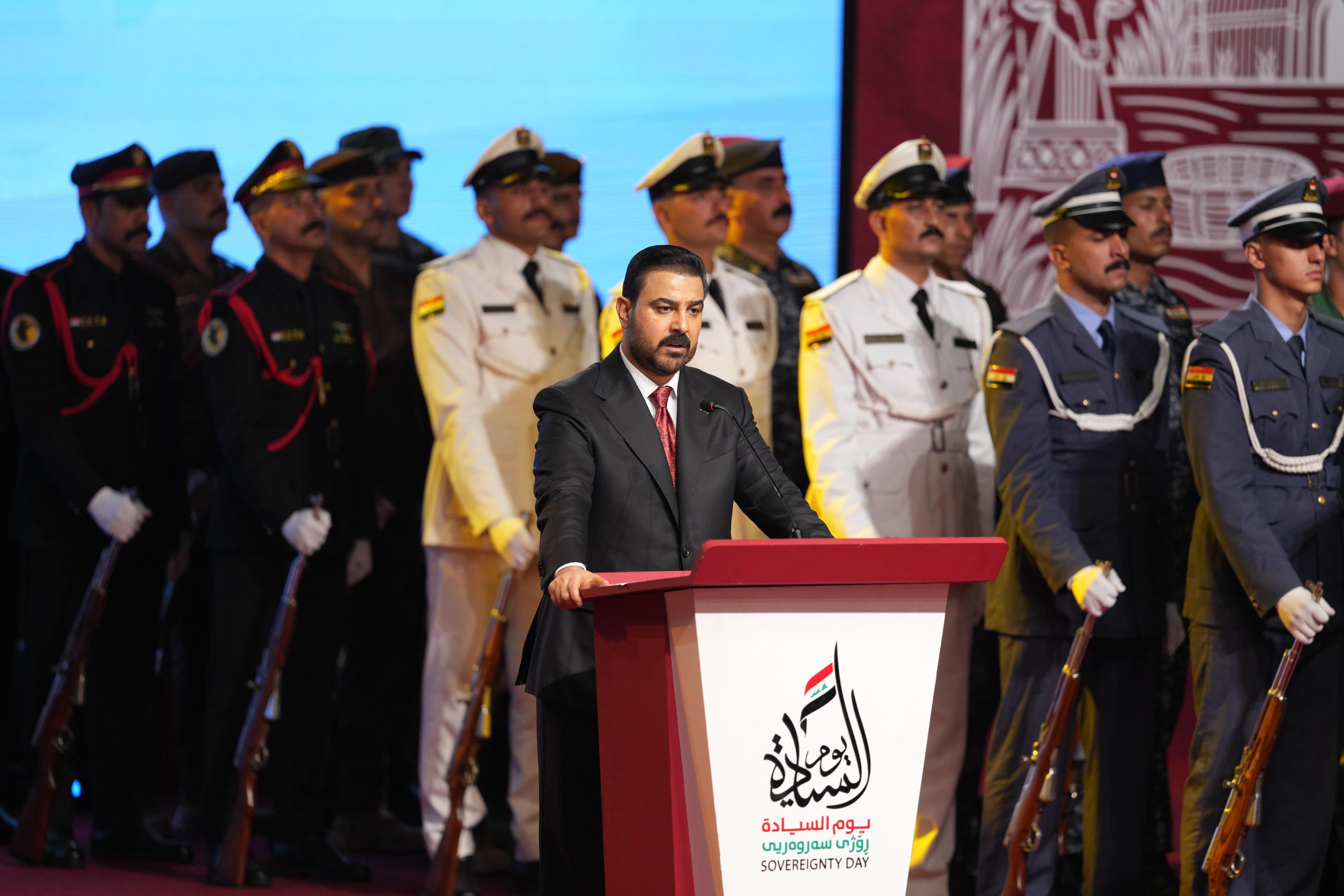 الزيدي يعلن انطلاق مرحلة السيادة التي تحميها الدولة ويضمنها القانون