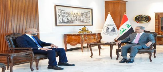 The President Of The Supreme Judicial Council Receives The New Lebanese Ambassador To Iraq