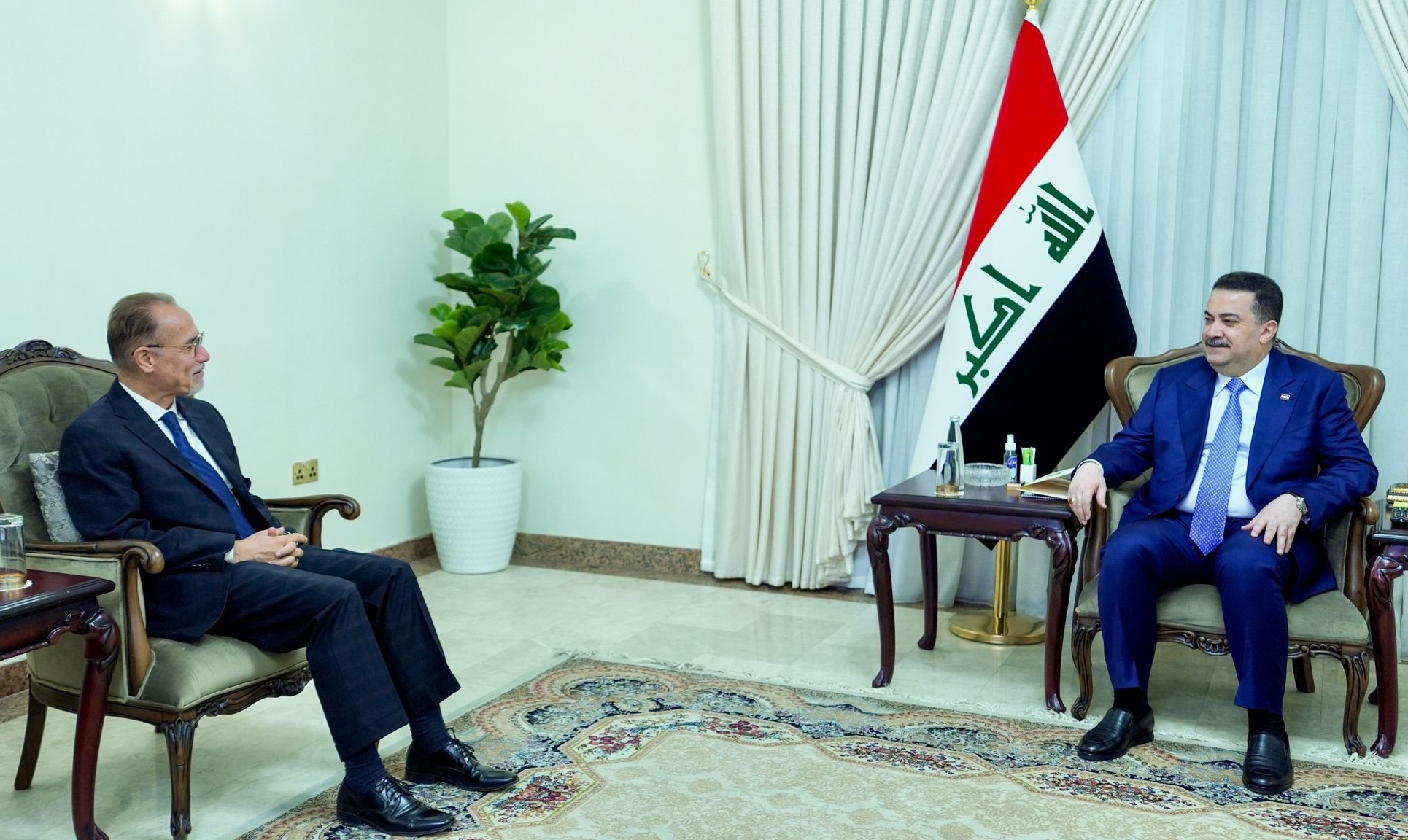 السوداني يؤكد أهمية مواصلة التعاون البنّاء مع الأمم المتحدة بما يخدم مصالح العراق