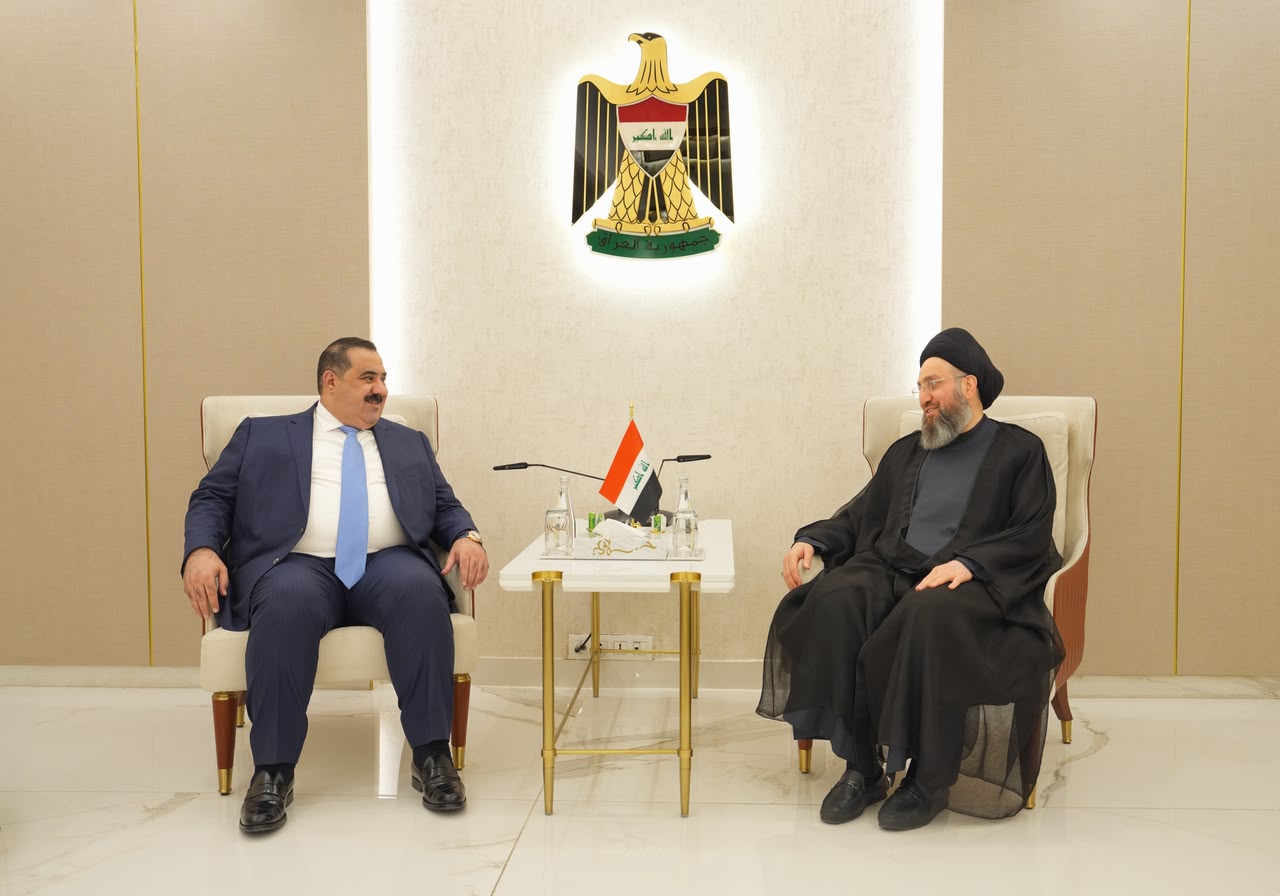 السامرائي والحكيم  يؤكدان اهمية مواصلة الحوار لمعالجة القضايا الوطنية بروح المسؤولية والشراكة