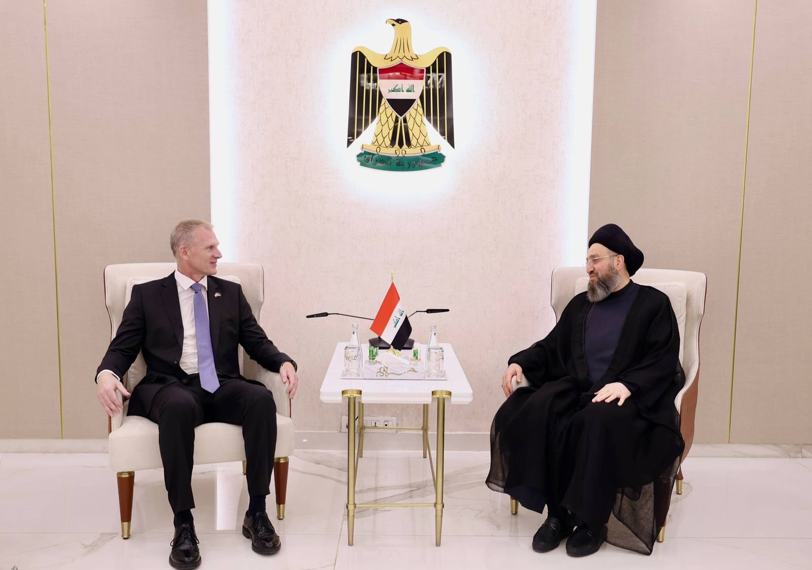 الحكيم لمسؤول اوروبي : العراق تجاوز مرحلةً عسيرة من الانسداد السياسي 