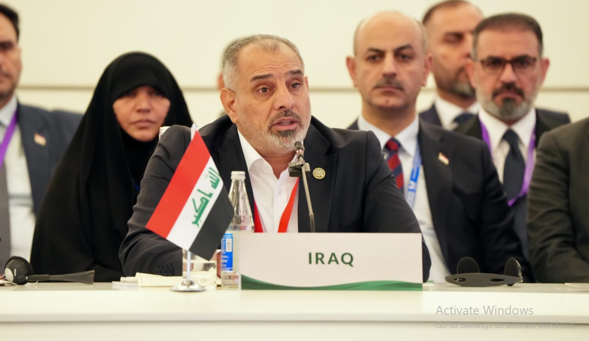 فيحان يؤكد من باكو ضرورة تنسيق الجهود الاسلامية لحماية الامن المائي والبحري المشترك