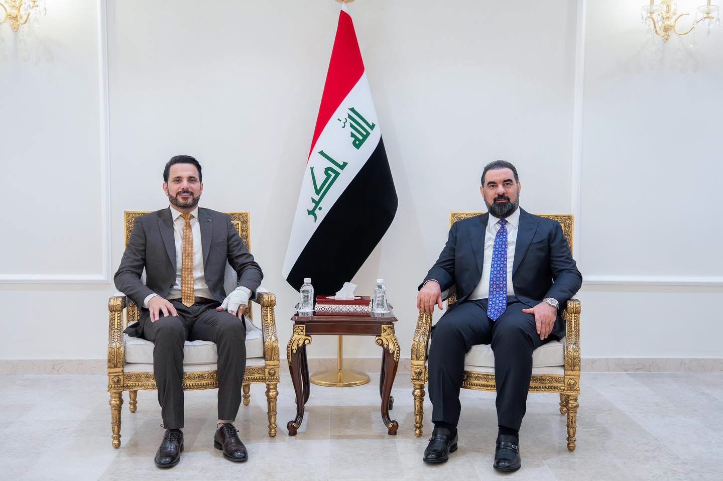 الحلبوسي وشاسوار عبدالواحد يؤكدان دعم الإجراءات الحكومية في إطار الإصلاح ومكافحة الفساد