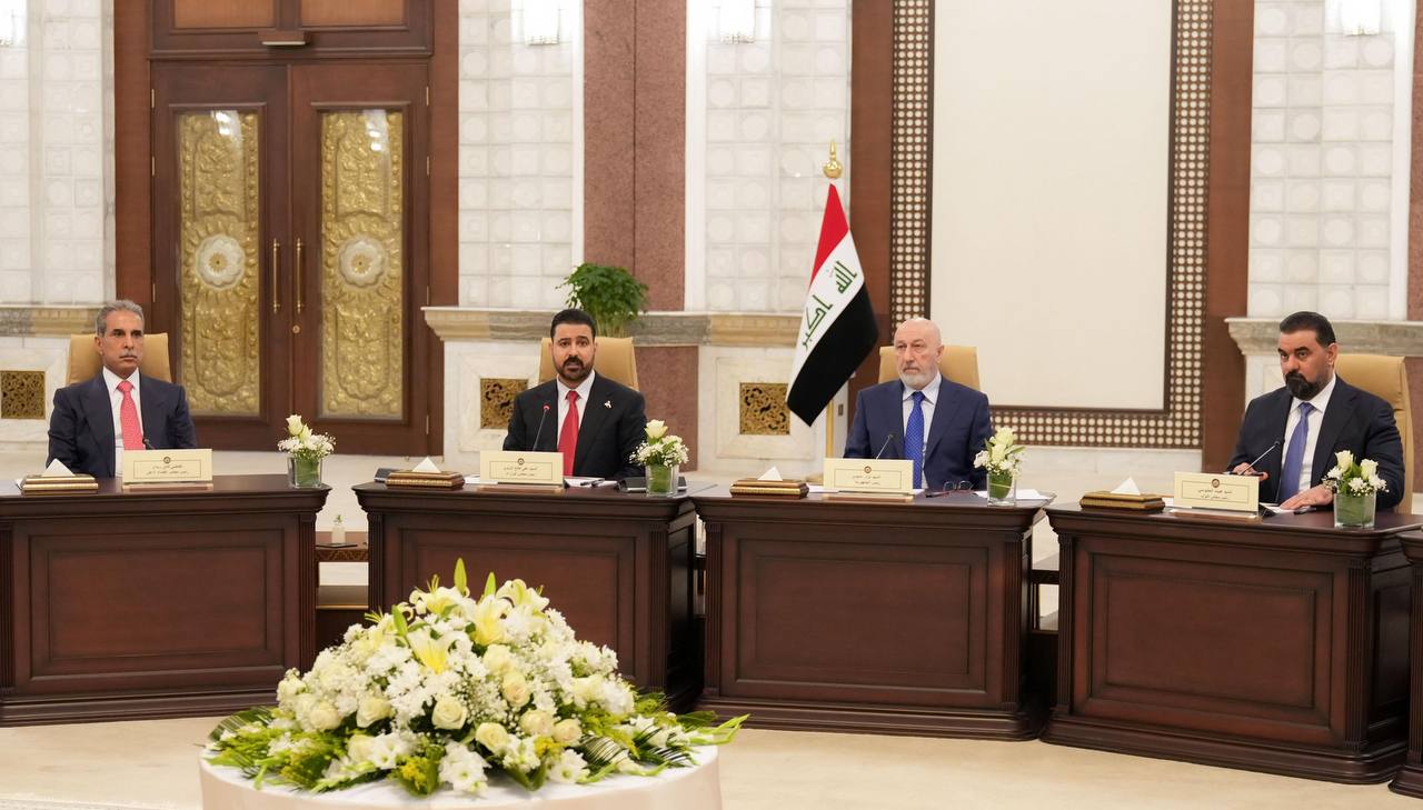 رئيس مجلس القضاء الأعلى يحضر اجتماع إئتلاف إدارة الدولة ويوضح الإجراءات  القضائية الأخيرة الخاصة بموضوع  مكافحة الفساد المالي والإداري