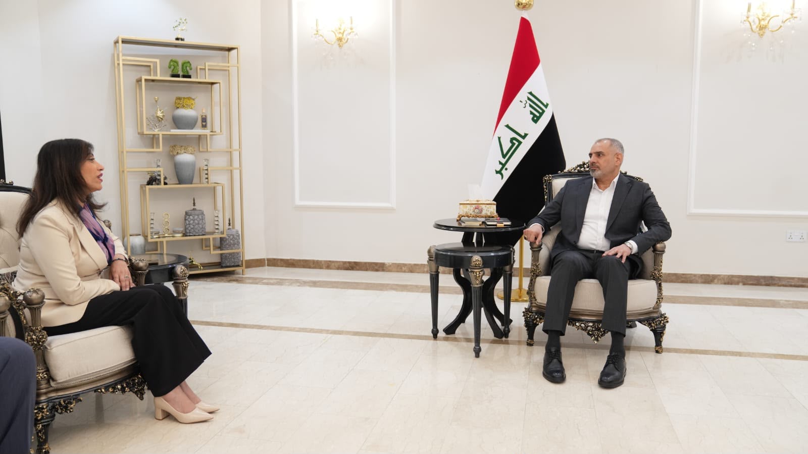 فيحان: دعمَ الشعبِ الفلسطينيِّ ومساندةَ حقِّه المشروعِ في إقامةِ دولتِه المستقلةِ وعاصمتُها القدسُ الشريفُ واجب شرعي وأخلاقي وإنساني