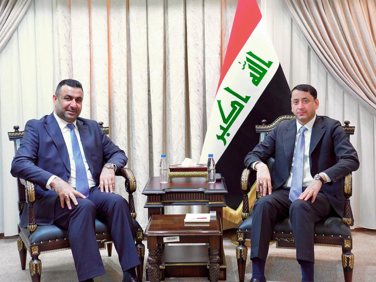 المحمدي والغزي  يبحثان  سبل تعزيز التنسيق بين مؤسسات الدولة