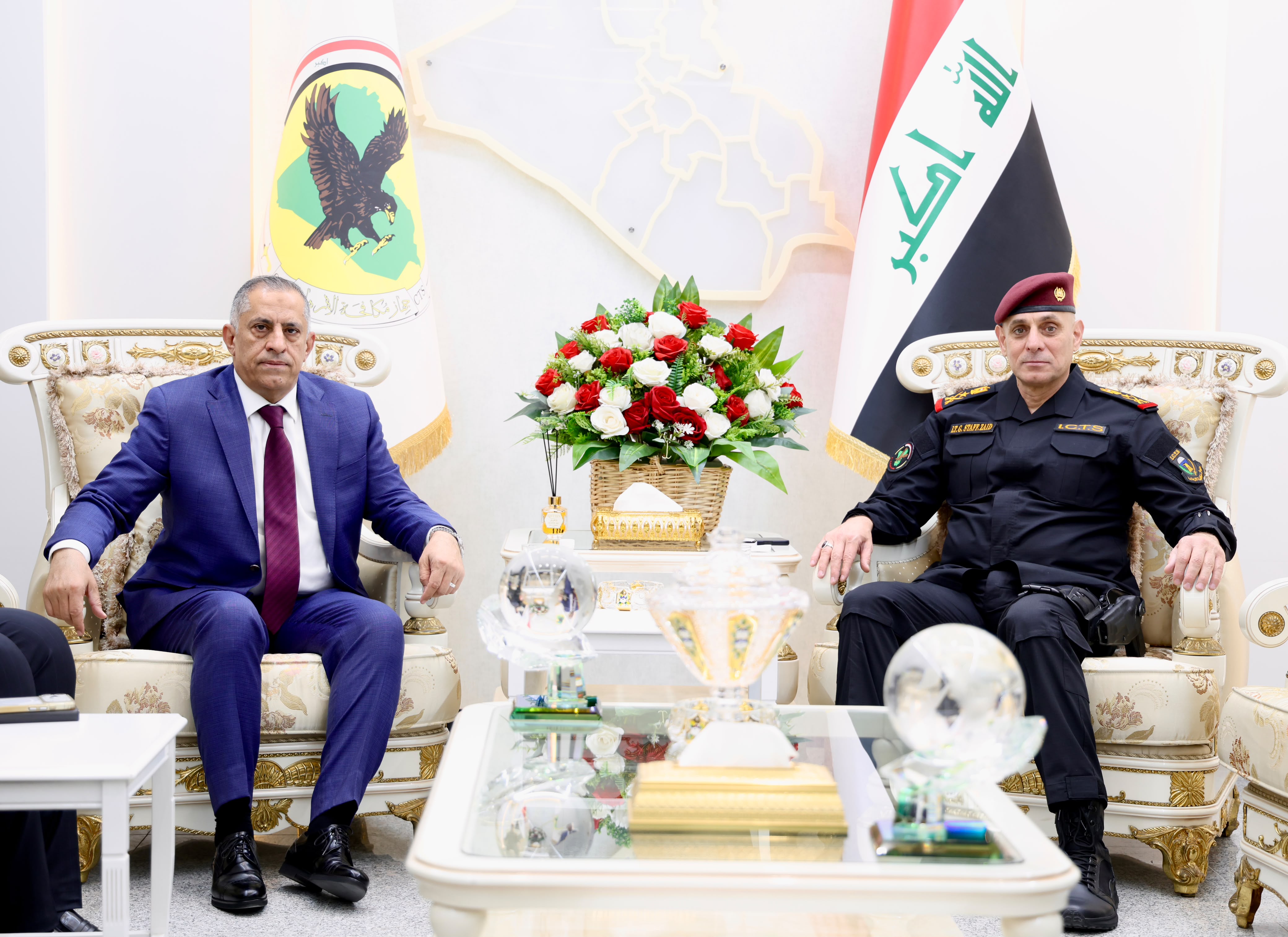 مستشار الامن القومي يبحث مع رئيس جهاز مكافحة الارهاب الاوضاع الامنية في العراق