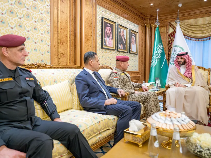 وزير الدفاع السعودي: سنقف دومًا مع العراق لدعم أمنه واستقراره 