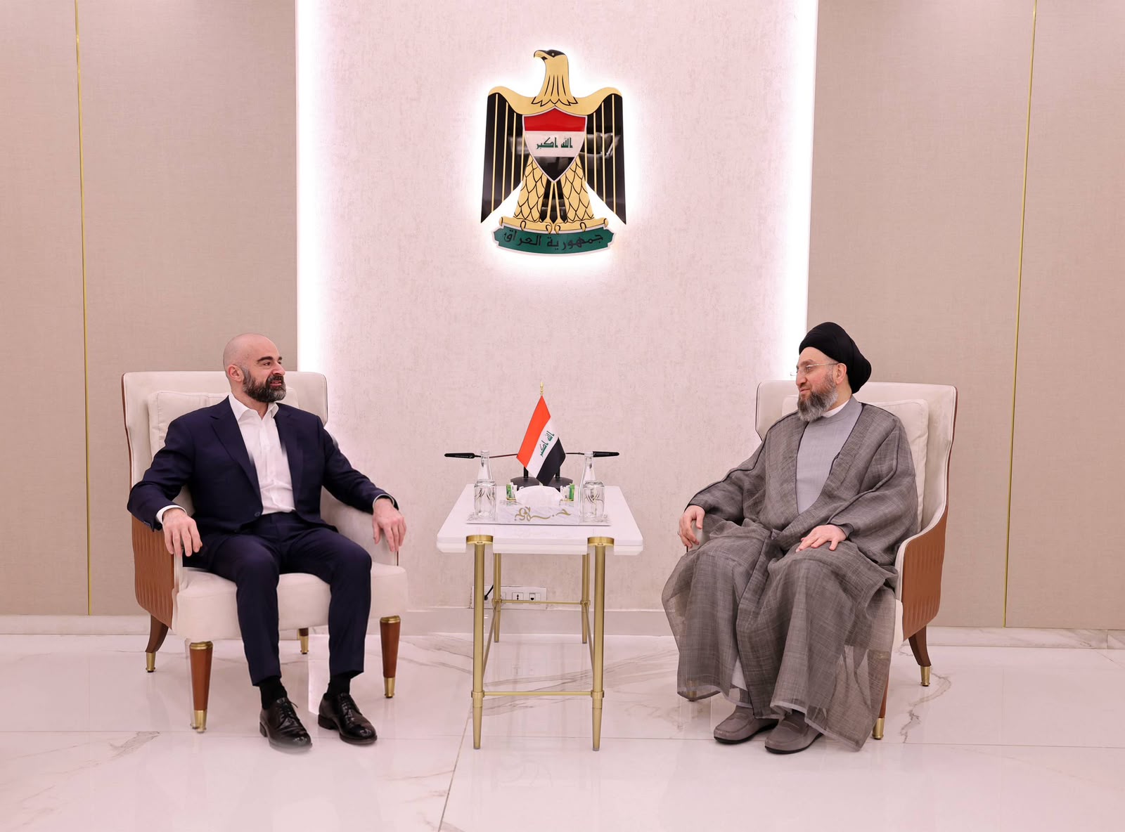 الحكيم وبافل طالباني يبحثان تطورات المشهد السياسي في العراق والمنطقة
