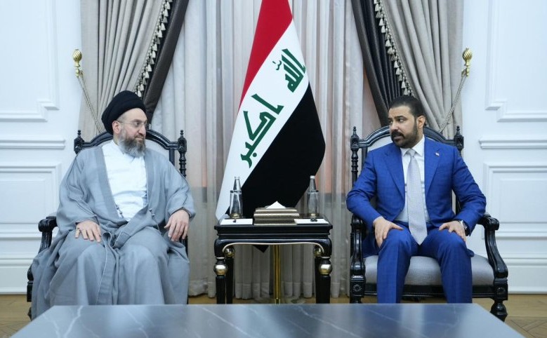 الزيدي والحكيم يؤكدان ضرورة توحيد المواقف والتعاون لترسيخ حالة الاستقرار والمضي بمسارات الاصلاح والتنمية